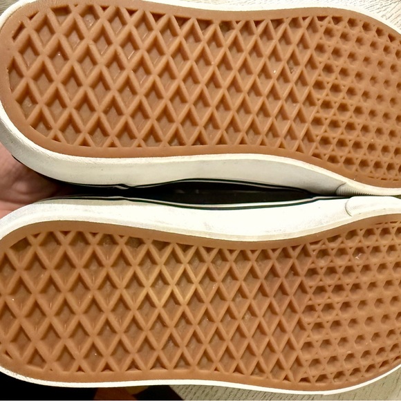 Vans Sk8-Hi Tempered Black White High Top Sneakers Womens Size 10 Skate Shoes - Picture 9 of 9